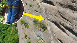 Cliff Road Walk | Jianmen Pass In Sichuan