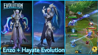 Hayate và Enzo Chiến Binh Trăng Khuyết - New Skin