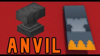 How to make an ANVIL in Minecraft! (Blacksmith)