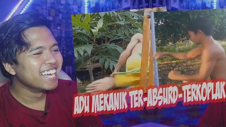 ADU MEKANIK TER-ABSURD !!!! - REAKSI VIDEO LUCU BANGET.....