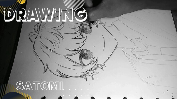 SALAH SATU UTAITE KAWAII DARI SUTOPURI!!!! DRAWING SATOMI - STRAWBERRY PRINCE