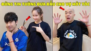 ĐỪNG TIN TƯỞNG ĐƯA ĐẦU CHO VỢ HỚT TÓC | CrisDevilGamer và Mai Quỳnh Anh