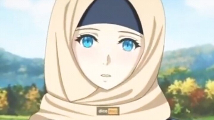 lebih cantik kan anime pake jilbab apa lagi kalian
