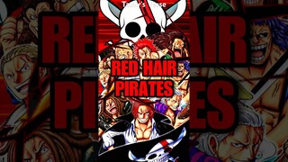 Who Are The Top Officers Of The Red Hair Pirates?!? #anime #onepiece #luffy #shorts