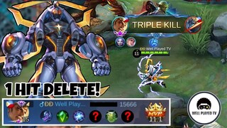 Well Played TV Rare Gameplay | Gatotkaca Mage/Damage Build (Intense Match)