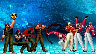 Kof Mugen Ralf Team Vs Yashiro Team.