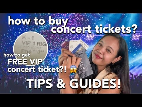 how to buy concert tickets (online & offline) philippines | how to get FREE concert tickets!