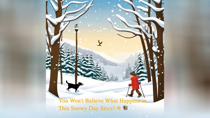 You Won't Believe What Happens in This Snowy Day Story! ❄️📚