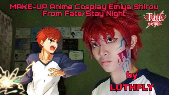 MAKE-UP Anime Cosplay Emiya Shirou from Fate/Stay Night by LUTHFLY. #JPOPENT