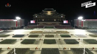 [Video] N. Korea's military parade at midnight: new ICBM, Kim Jong-un's tears and smile