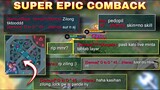 EPIC COMBACK, MUSUH UDAH SOMBONG NGEHINA ZilongTiktok MALAH KALAH - GamePlay Terpanas🔥 | MLBB