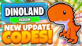 ALL NEW *DINOLAND* UPDATE OP CODES! | Tapping Gods Roblox