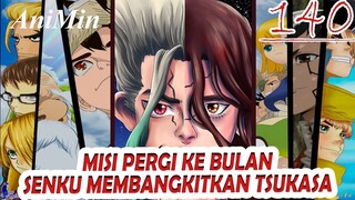 Misi Pergi Ke Bulan - Senku Membangkitkan Tsukasa - Review Dr.Stone Chapter 140