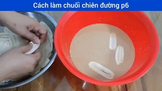 cách làm chuối chiên đường phần 6