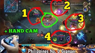 Top Global Granger Legend Skin MCL Championship Gameplay + Hand Cam | AkoBida - MLBB