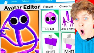 Making *PURPLE* RAINBOW FRIENDS A ROBLOX ACCOUNT!? (EXPENSIVE!)