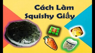 Cách làm Squishy giấy bánh Oreo - squishy giấy 3D - squishy giấy Tự Làm