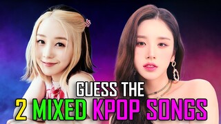 [KPOP GAME] CAN YOU GUESS THE 2 MIXED KPOP SONGS