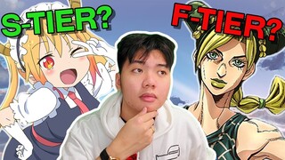 I Ranked EVERY 2021 Anime.