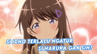 si incho terlalu ikut campur urusannya si haruka gak sih ?