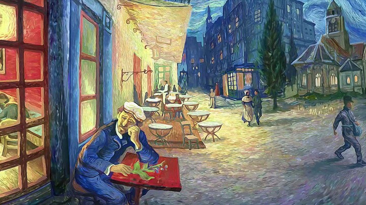 A Stunning Panoramic Art Work of Van Gogh abroad -"Vincent's World"