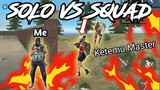SOLO VS SQUAD FREE FIRE GAME PLAY HOREYES GAMING