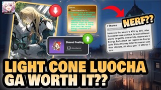 LIGHT CONE LUOCHA GA WORTH IT??! DINERF LAGI??! | Honkai: Star Rail