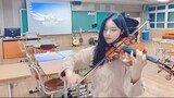 A melody engraved in our DNA! Demon Slayer OP "Gurenge" played on violin