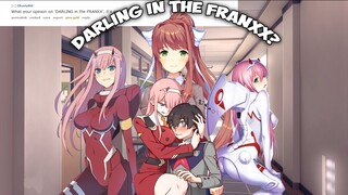 Monika talks about DARLING IN THE FRANXX(Doki Doki Interview Club/THE FOLLOW UP#1)