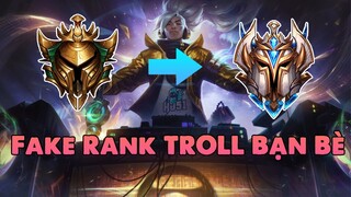 Hướng dẫn Fake Rank LMHT để Troll bạn bè | Hoàng Giang nè