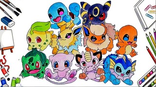 Cara Menggambar POKEMON Kecil