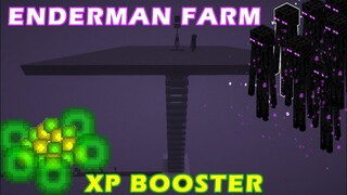 Simple Enderman farm Minecraft 1.18 Easy XP Farm