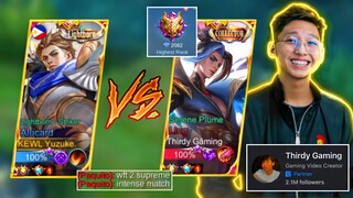 Yuzuke Vs Thirdy Gaming | Top Global Alucard Vs Top 1 Supreme Fasthand Pro Player | Who Will Win?! 🔥