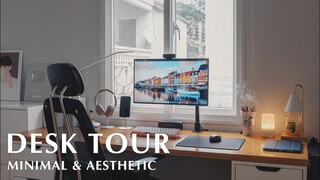 BÀN LÀM VIỆC TỐI GIẢN CỦA MÌNH | DESK TOUR 2022 | KIRA