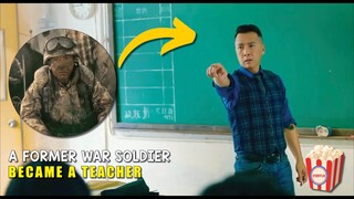 None of his students were aware that he was a former war soldier.