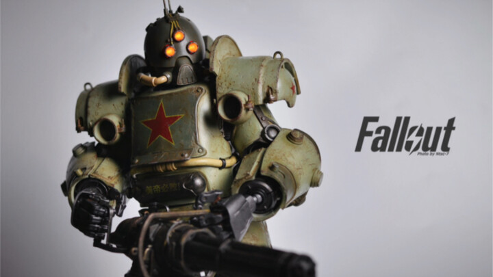 threezzero fallout 76 prajurit exoskeleton 1:6 armor kekuatan Tiongkok