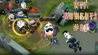 WTF Funny Moments Episode #02 | Mobile Legends WTF