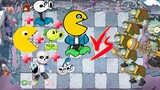 Plants VS Zombies Squid Game + IT Clown + Peashooter +Jack O lantern  Pacman Sans Animation