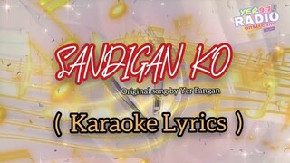 SANDIGAN KO || KARAOKE LYRICS || original song by YER PANGAN