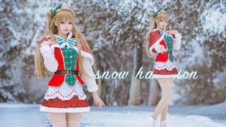雪地里的草莓蛋糕💗snow halation 【南小鸟cos】