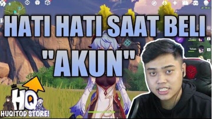 HACK BACK ? MM FAKE ? STORE NIPU ? - TIPS JUAL BELI AKUN GENSHIN IMPACT - GENSHIN IMPACT INDONESIA