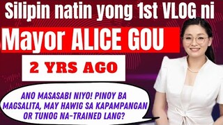 What do you think? Tunog kapampangan ba or Tunog Pinoy or parang na-trained si Mayor alice Gou?