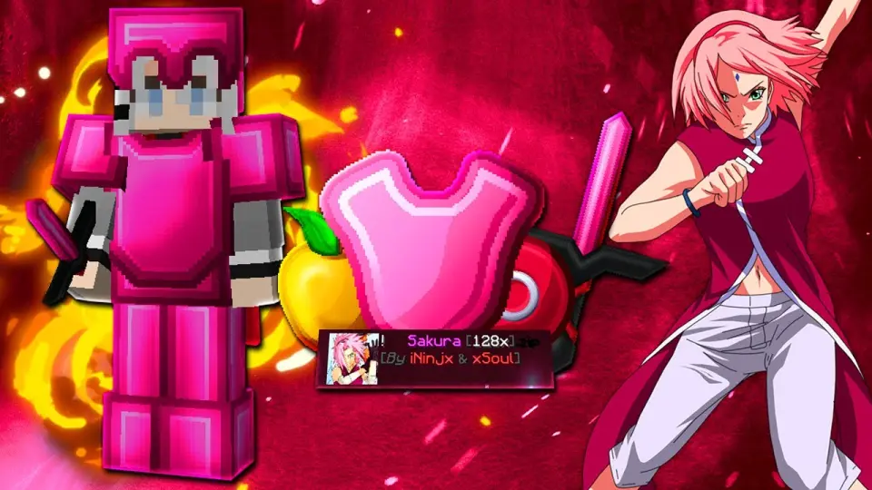 Sakura Haruno 128x - MINECRAFT BEDWARS PVP TEXTURE PACK (Anime texture pack) | Hypixel Bedwars - Bilibili Sakura Haruno 128x - MINECRAFT BEDWARS PVP TEXTURE PACK (Anime texture pack) | Hypixel Bedwars - Bilibili