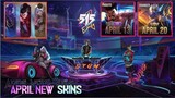 April 2021 New Skins Gameplay | Mobile Legends Bang bang