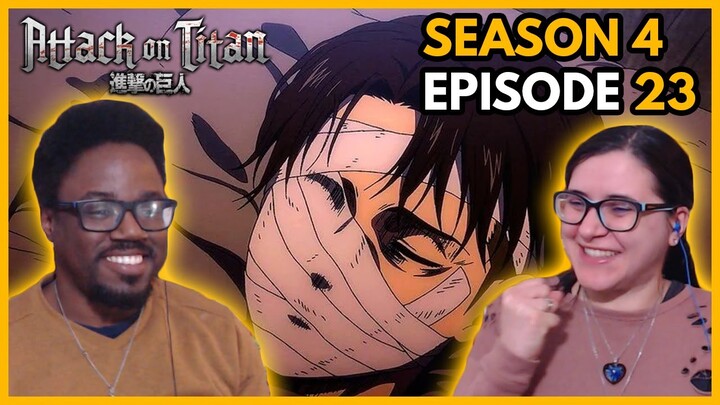 HE LIVES! | Attack on Titan Season 4 Part 2 Episode 23 Reaction