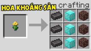 MINECRAFT HÁI HOA SẼ ĐƯỢC KHOÁNG SẢN CỰC VIP !! *HÁI HOA = KHOÁNG SẢN VIP*