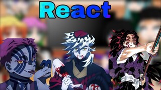 Hashiras React os luas superiores/upper moons//Demon Slayer/Kimetsu no yaiba