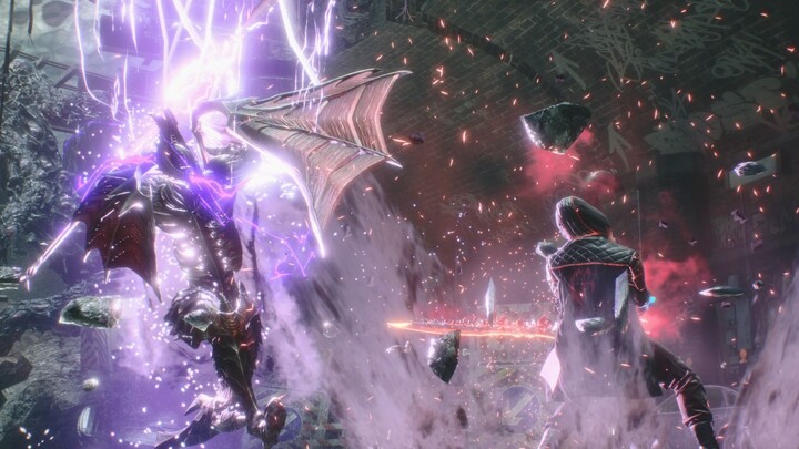 The ultimate look and feel of CG-level combat! [Devil May Cry 5] No UI calculation flow BOSS battle