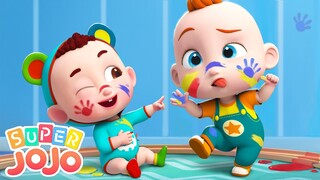 JoJo Takes Care of Little Baby | JoJo's New Friend | Super JoJo Nursery Rhymes & Kids Songs