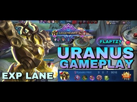 0 DEATHS MVP URANUS EXP LANE GAMEPLAY